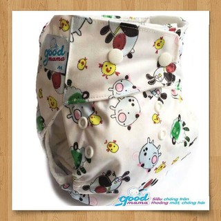 Bỉm vải Goodmama siêu chống tràn size M (3 đến 13kg)
