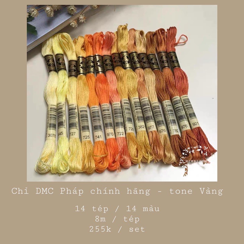Chỉ DMC chính hãng Pháp cao cấp nhất thế giới