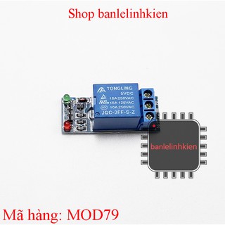 Module relay 5v 1 kênh đóng cắt mạch điện 250v 10A không cách ly quang