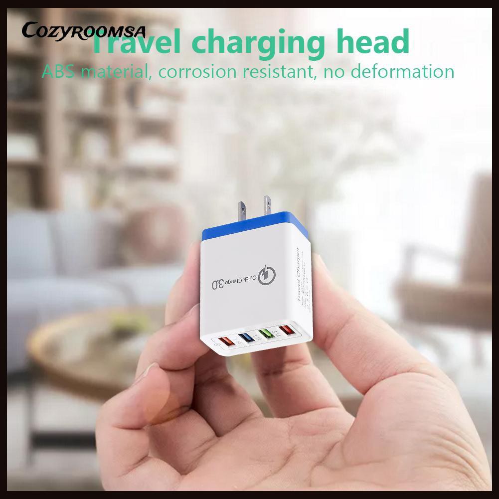 Ổ Cắm Sạc Ra 4 Cổng Usb Tiện Dụng