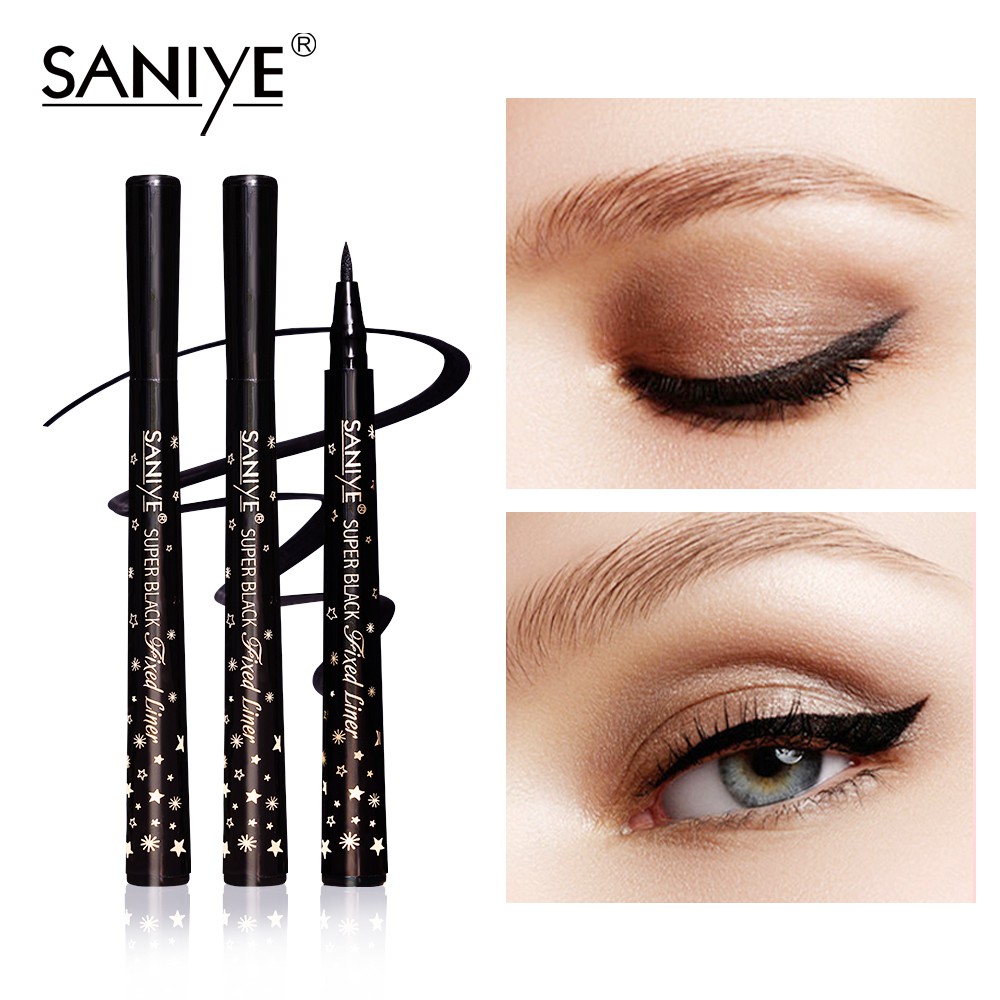 [Hàng mới về] Bút Kẻ Mắt Saniye Dạng Lỏng Dễ Trang Điểm Lâu Trôi Không Nhòe M418 | BigBuy360 - bigbuy360.vn