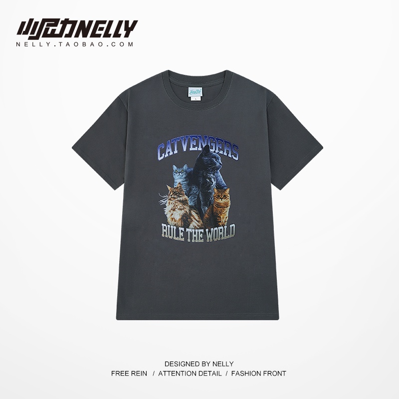 Áo phông Nelly Heybig tay ngắn - CatVengers