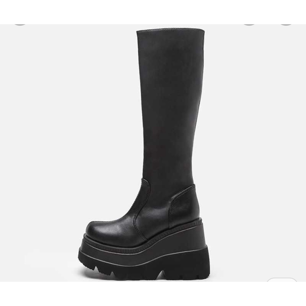 (SHIP 25 NHẮN SHOP)Bốt chiến binh đế bánh mì cao 7-9cm