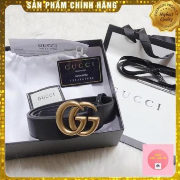 Thắt Lưng Nữ Gucci, Dây Lưng Nữ Gucci Siêu Sang Chảnh Chất Liệu Da Thật - Dây Nịt Nữ Cao Cấp