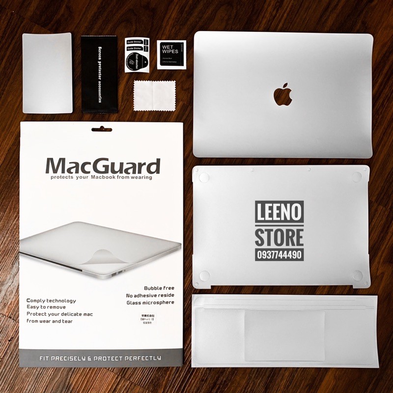 Bộ Dán Skin Full Body 4in1 Bảo Vệ Macbook Air / Pro / M1 (Full Mã Máy, Cập Nhật Liên Tục)