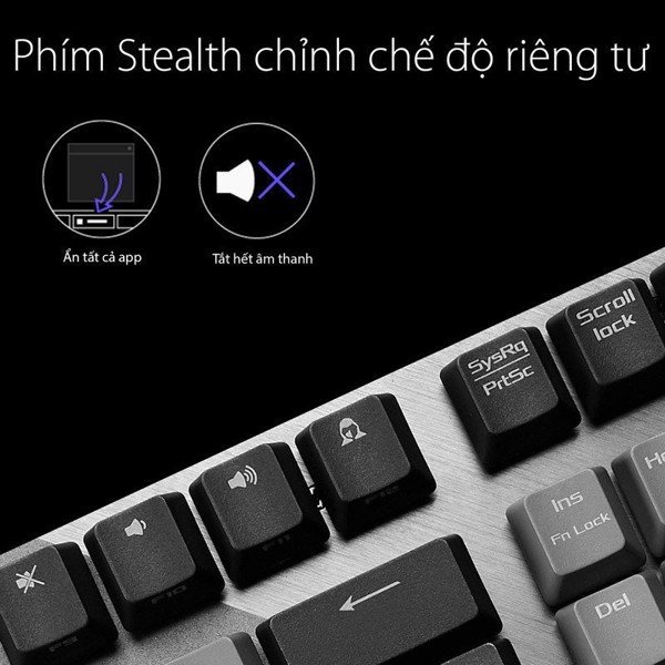 BÀN PHÍM CƠ ASUS ROG Strix Scope PBT