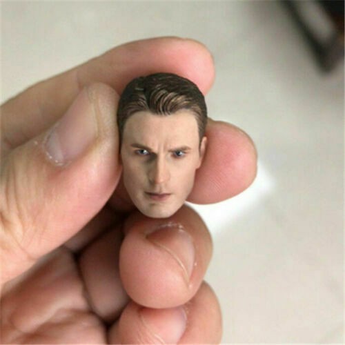Mô Hình Đầu Nhân Vật Captain America Tỉ Lệ 1 / 12