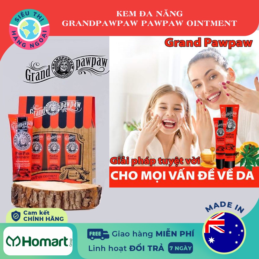 Kem Đa năng Grandpawpaw Pawpaw Ointment (Tuýp 25gram)