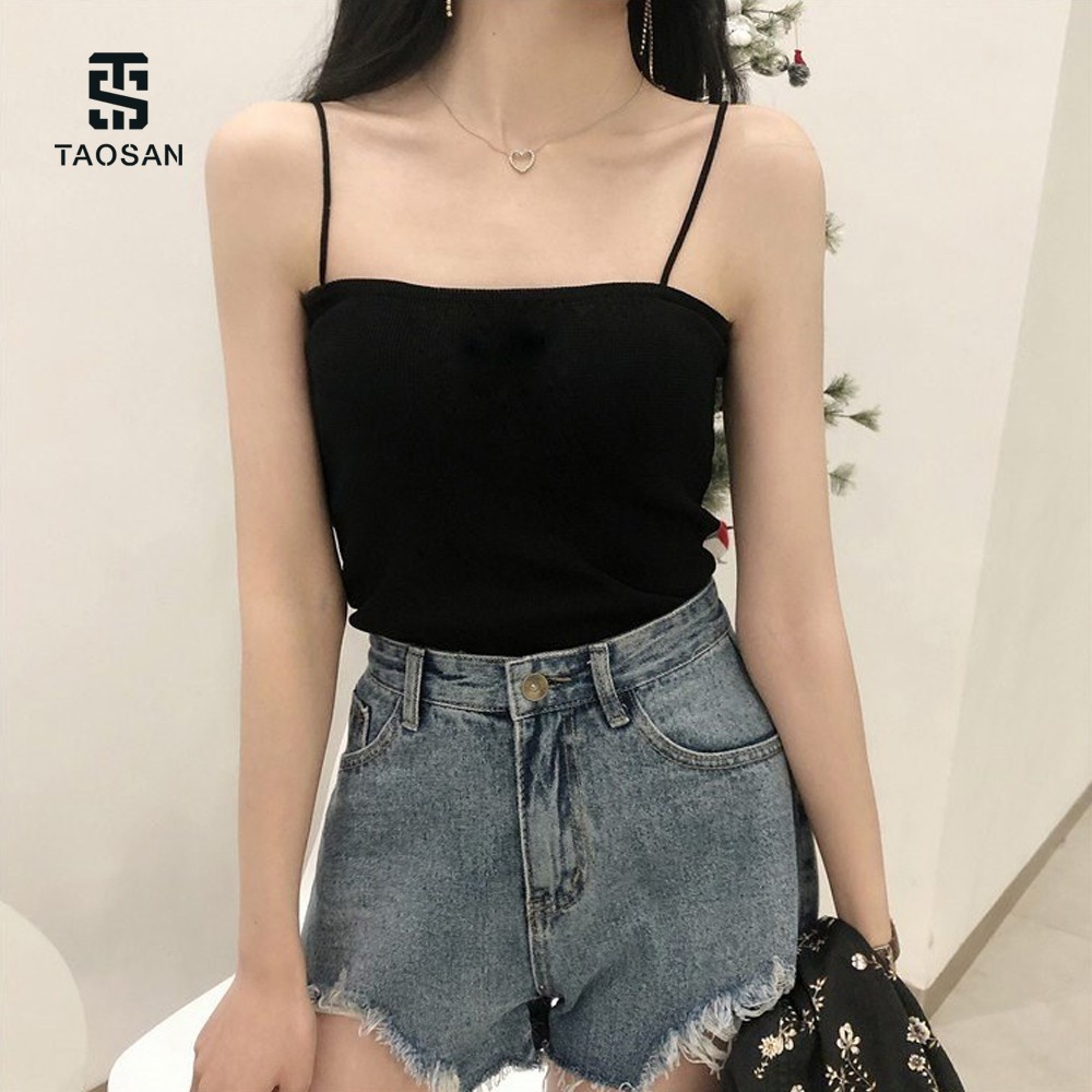 [Mã FASHIONHOT19 giảm 10K đơn bất kỳ] Áo hai dây bra nữ sợi nhỏ Taosan | BigBuy360 - bigbuy360.vn