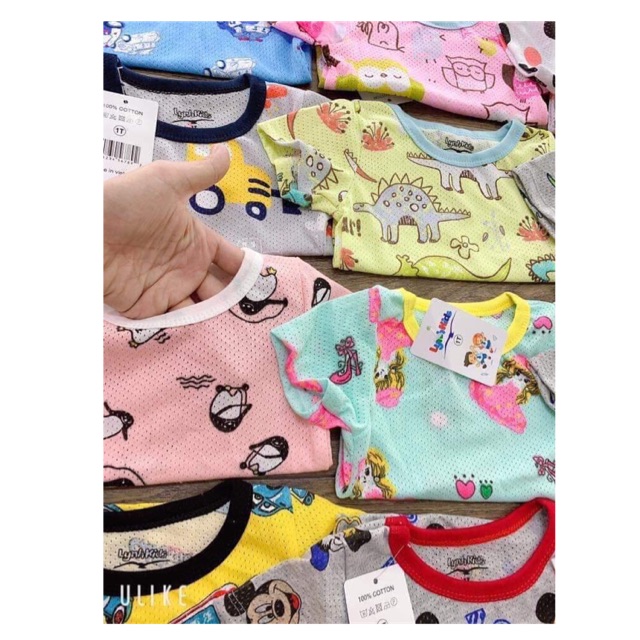 Combo 4bộ cotton lỗ