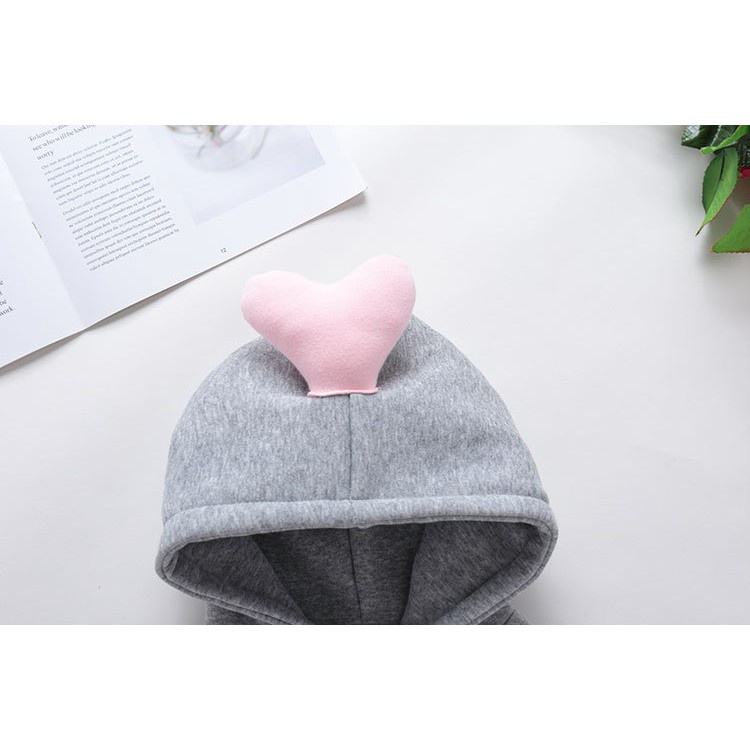 Áo Liền Quần Dày Dặn Tay Dài Thời Trang Mùa Đông Cho Bé Sơ Sinh 0621
