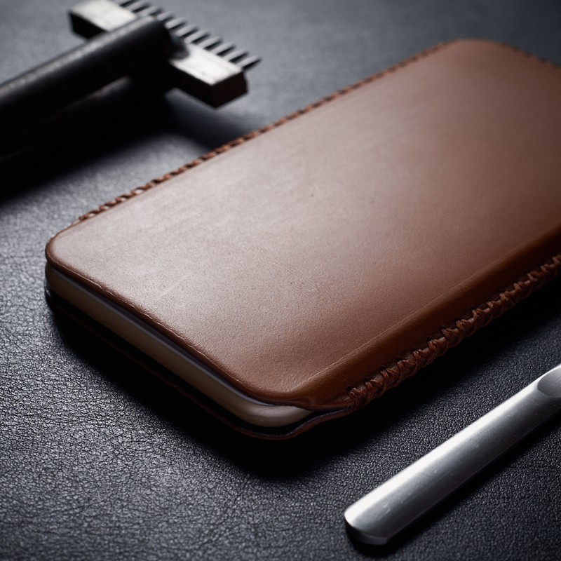 Bao Da Rút Ionecase Iphone XS Max Luxury Handmade Da Bò Thật