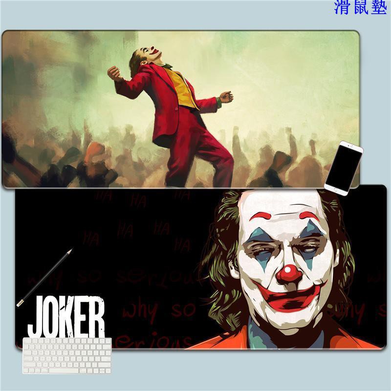 Tấm Lót Chuột Và Bàn Phím Cỡ Lớn In Hình Joker Độc Đáo