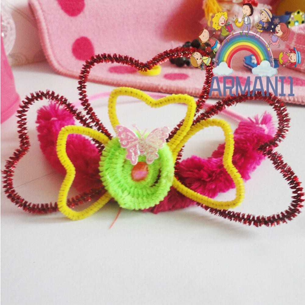 Set 100 Dây Kẽm Nhung Kim Tuyến Đồ Chơi Cho Bé | BigBuy360 - bigbuy360.vn