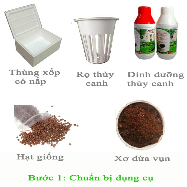 30 RỌ TRỒNG RAU THỦY CANH 65 X 60