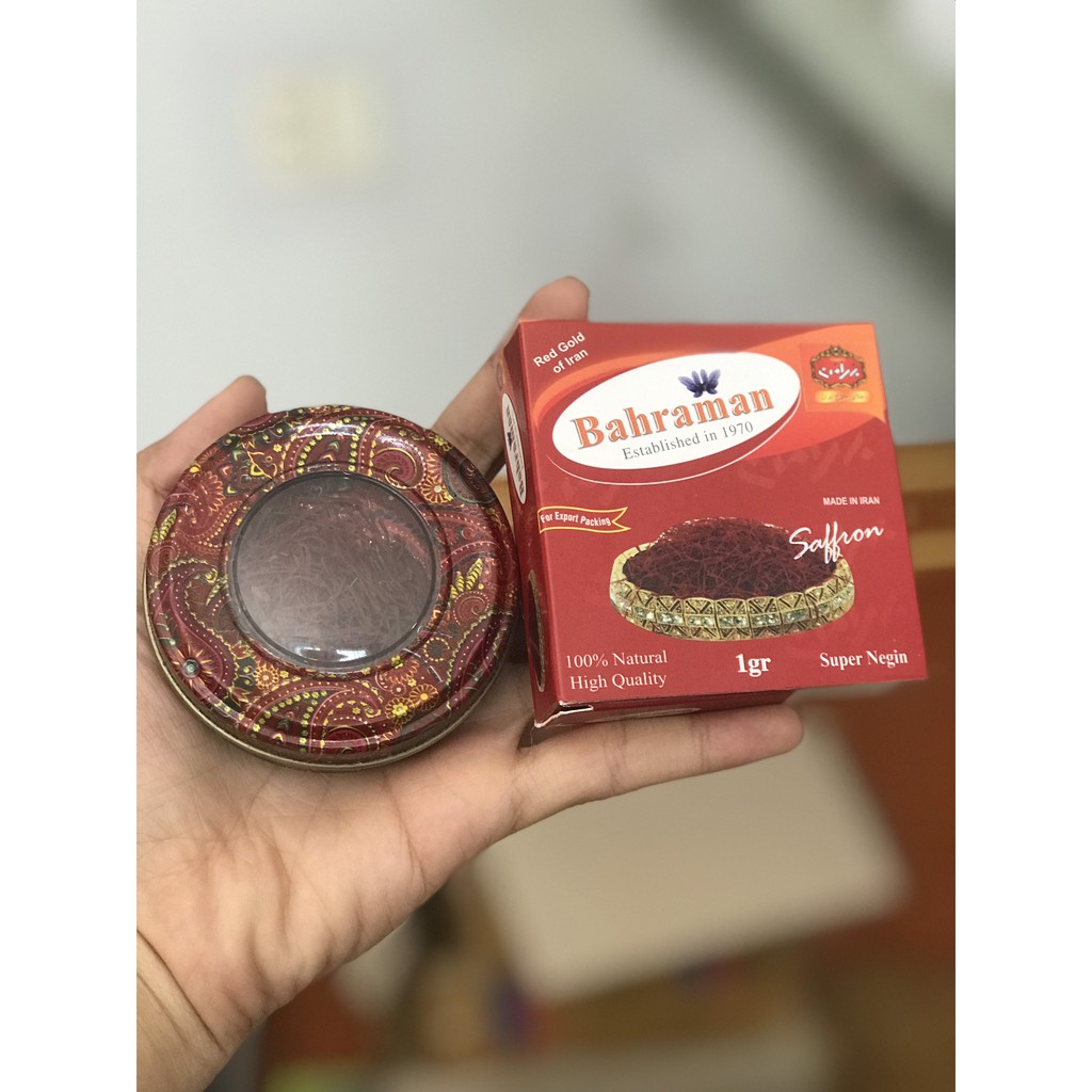 [Mã GROADO1 giảm 10K đơn 50K] Nhuỵ hoa nghệ tây Saffron Brahaman super negin Iran