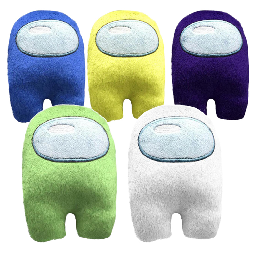 USNOW Children Plush Dolls 10cm Soft Stuffed Dolls Plush Toys Gift Kawaii Among Us Plushie Kids Squeeze Sound