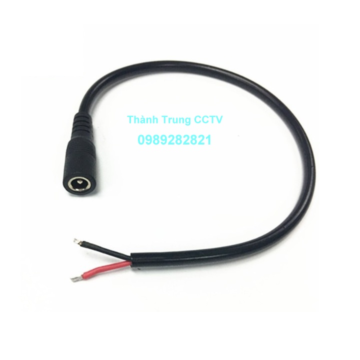 Jack DC cái 5.5*2.5mm dài 26cm