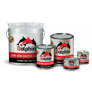 Sơn Sắt Mạ Kẽm 1 Thành Phần Dolphin (2.7kg)