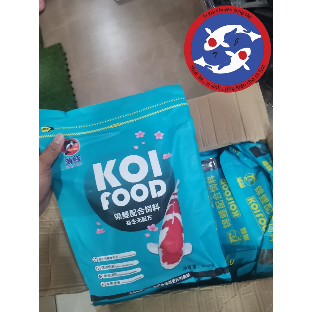 Cám Cá Porpoise Growth Balance 2.5kg  thức ăn cao cấp cho cá Koi