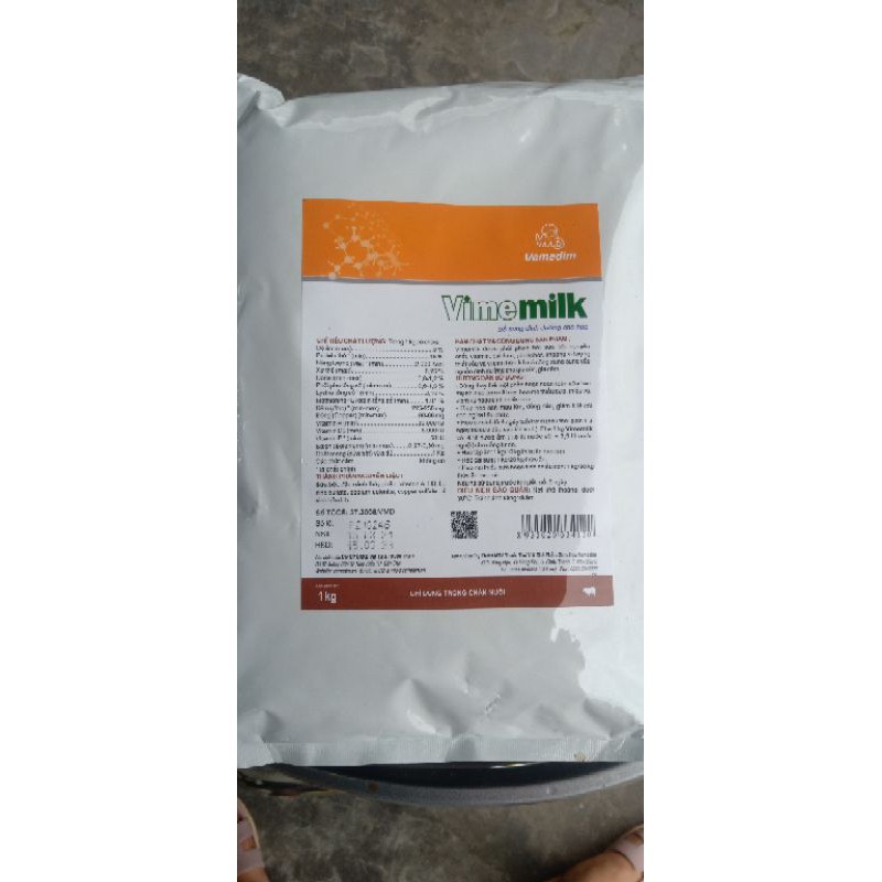 Vimemilk sữa cho heo con 1kg phòng tiêu chảy