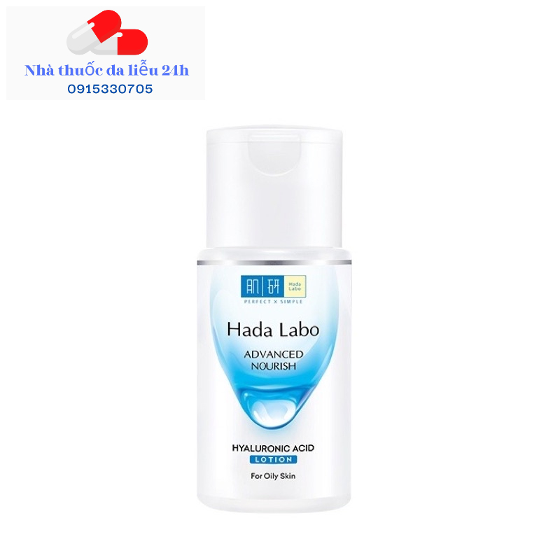 Lotion dưỡng Ẩm Dành Cho Da Dầu Hada Labo Advanced Nourish Hyaluron Lotion (Oily Skin)- Nhà thuốc da liễu 24h
