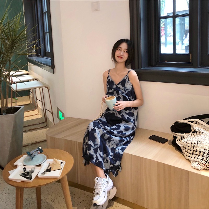 Đầm Maxi Dáng Rộng Kiểu Retro Thời Trang Mùa Hè Cho Nữ | BigBuy360 - bigbuy360.vn