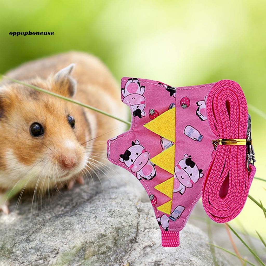 OPPO 1 Bộ Áo Khoác Và Dây Dắt Cho Chuột Hamster