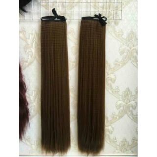 Tóc cột thẵng bấm nhuyễn