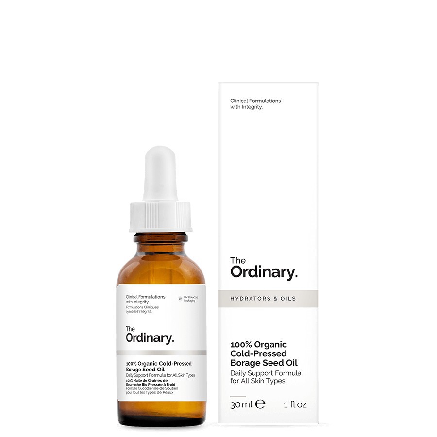 Tinh Dầu Dưỡng The Ordinary 100% Organic Cold-Pressed Borage Seed Oil 30ml