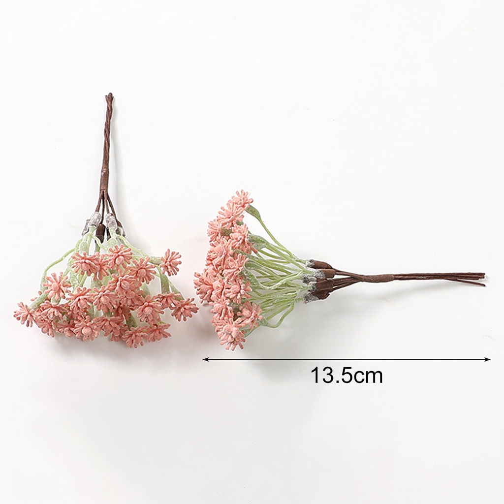 1 Bó Hoa Nhân Tạo Bằng Nhựa Thân Dài Dùng Làm Đạo Cụ Chụp Ảnh Cho Bé