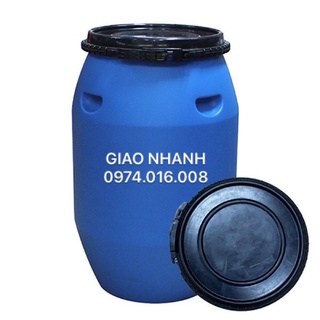 Thùng phi 220 lít - nắp ren vặn rời-giao nhanh tại hcm