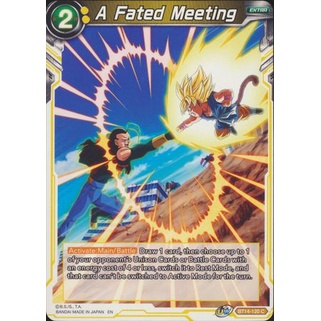 Thẻ bài Dragonball - TCG - A Fated Meeting / BT14-120'