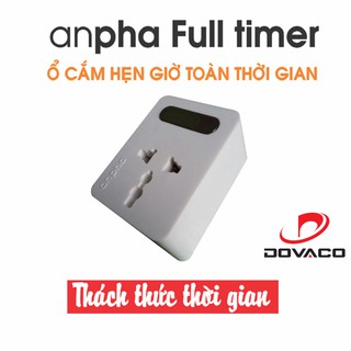 Ổ cắm hẹn giờ toàn thời gian Anpha Full timer - Hẹn giờ Bật/Tắt luân phiên