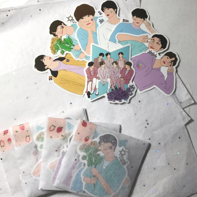 BTS Sticker (full 8 hình)