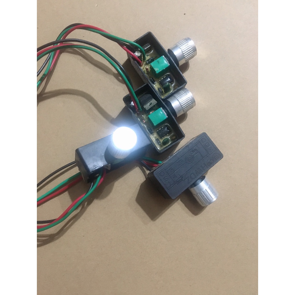 Điều tốc, chiết áp cho bình phun thuốc,mạch điều tốc cho máy bơm 12 -24v
