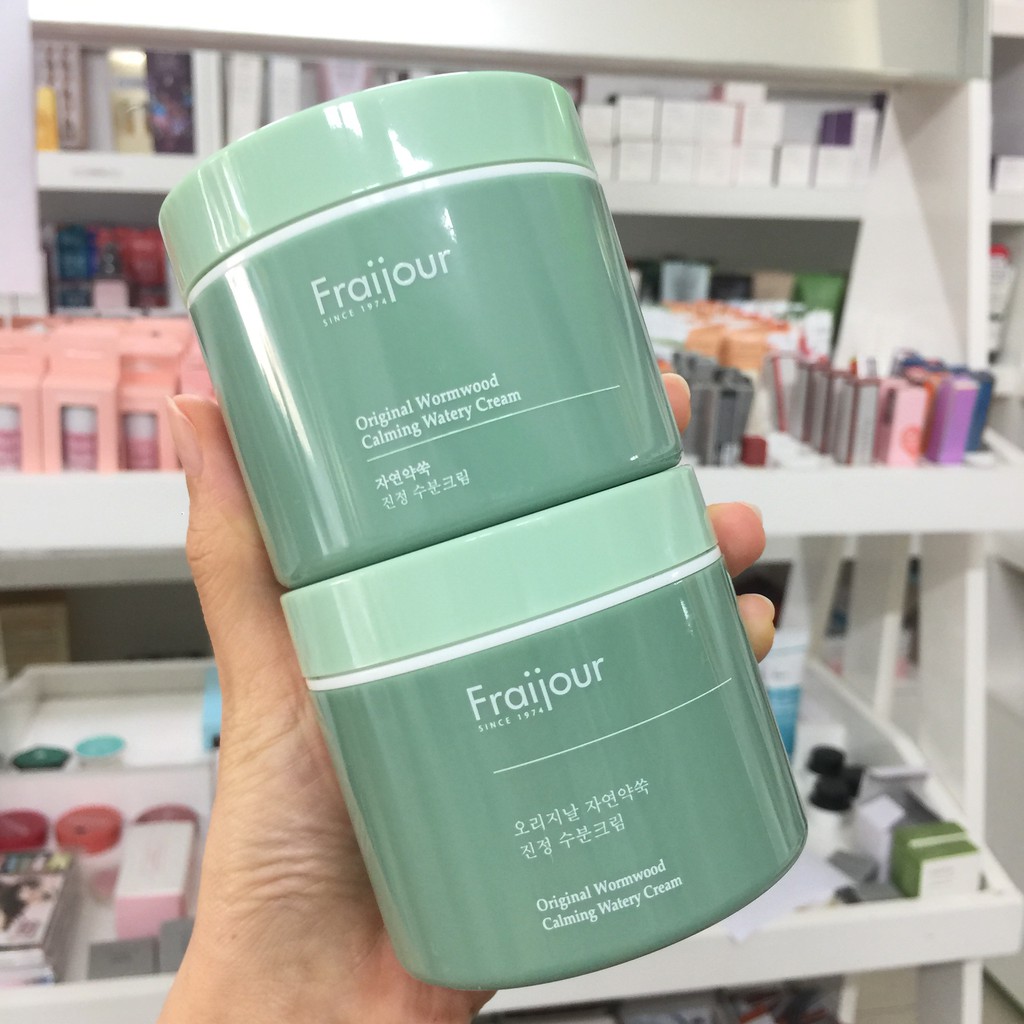 (Mẫu mới) Kem dưỡng thảo mộc Fraijour Original Herb Wormwood Calming Watery Cream