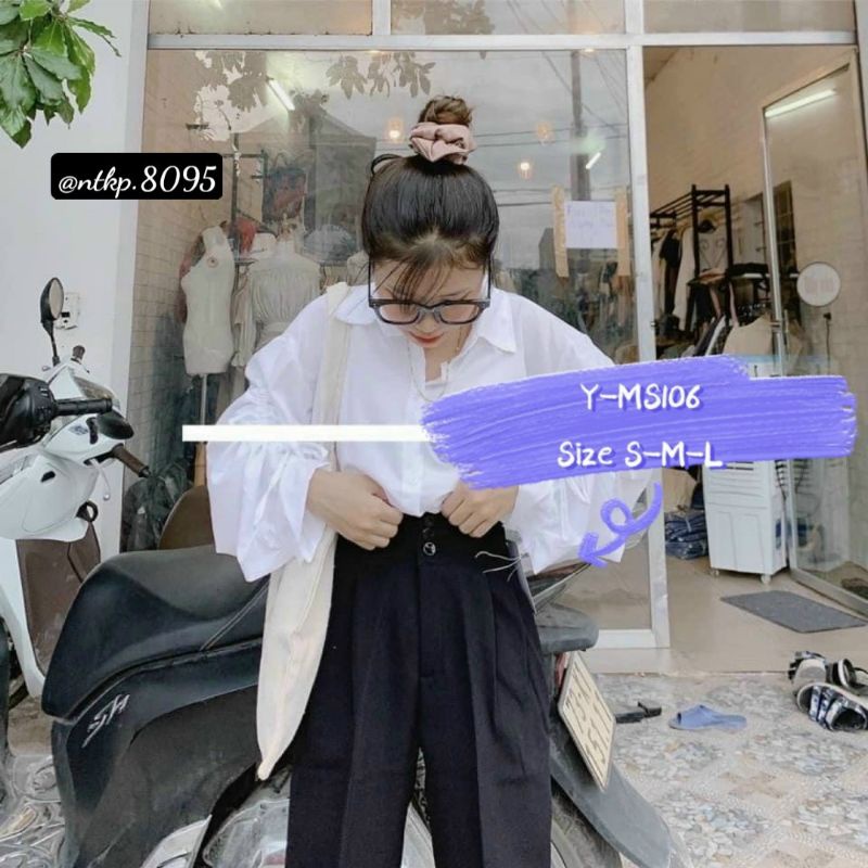 QUẦN TÂY LƯNG CAO 2 NÚT BẢNG LƯNG TO