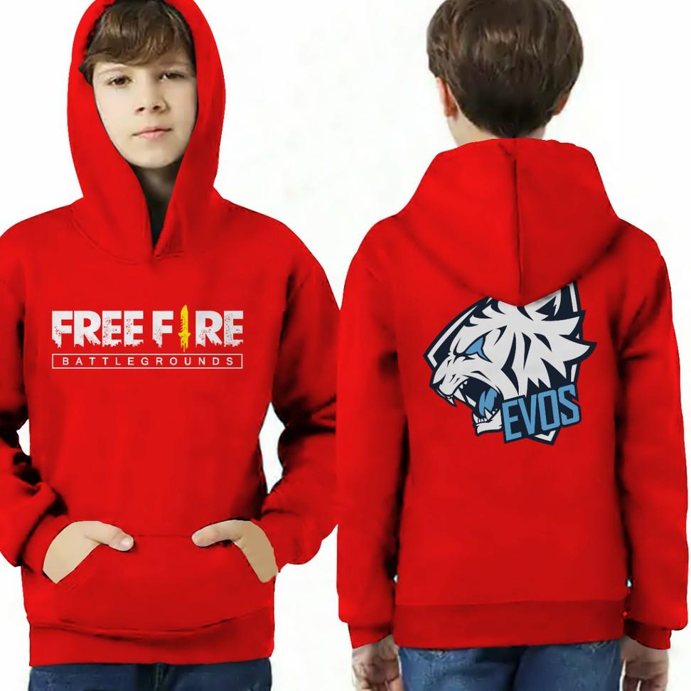(Code R9mkt) Áo Khoác Hoodie Trẻ Em / Trẻ Em / Biểu Tượng Miễn Phí 6-13 Tuổi