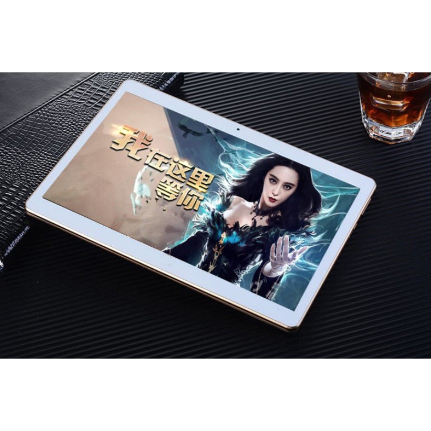 Máy tính bảng 10.1inch Dual Sim 3G nghe gọi Ram 4G, 64Gb 2K GPU Mali + tặng bao da bàn phím | BigBuy360 - bigbuy360.vn