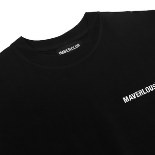 ÁO THUN MAVERLOUS LOGO SILICON/BLACK