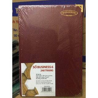 SỔ DA BUSINESS B6 240 TRANG
