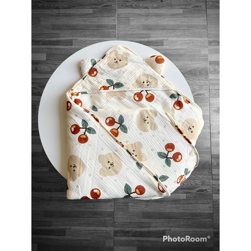 CHĂN Ủ TRẦN BÔNG MUSLIN TREE BABYBEE CAO CẤP - HÀNG VIỆT NAM CHẤT LƯỢNG CAO