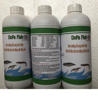 Dopa Fish Dinh Dưỡng Bổ Sung Kích Thích Bắt Mồi, Tiêu Hóa Cho Thủy Sản