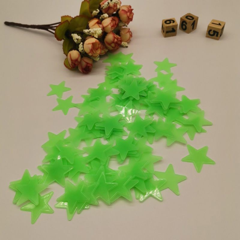 Set 100 Ngôi Sao Dạ Quang Độc Đáo Cho Trang Trí Tường