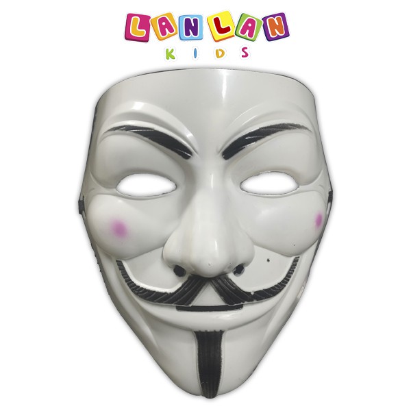 Mặt nạ hacker Anonymous LANLAN KIDS đồ chơi mặt nạ hóa trang dành cho bé