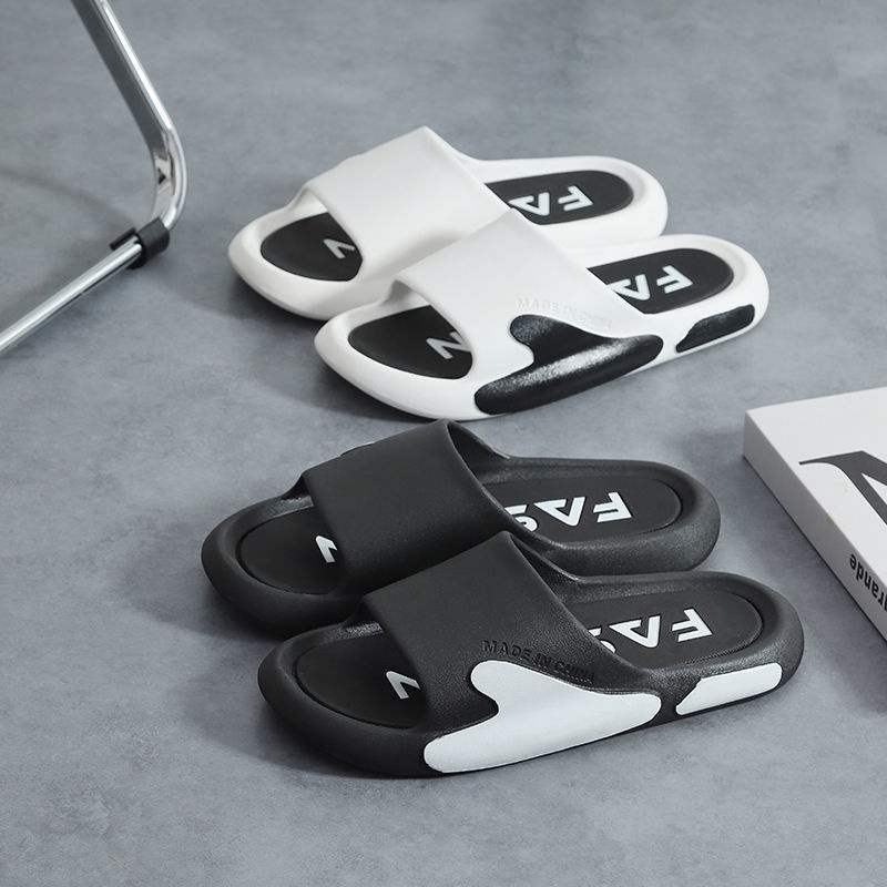 Dép Quai Ngang Chống Trượt / Mài Mòn Size Lớn 50 Thời Trang Cho Nam