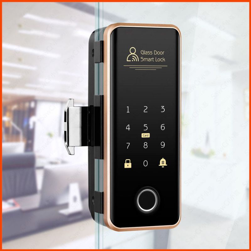 Khóa cửa kính vân tay thông minh Tuya Smartlife Bluetooh DG01B