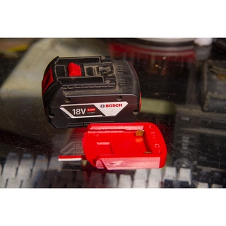 Đế chuyển pin Bosch 18v đã có tiếp điểm.
