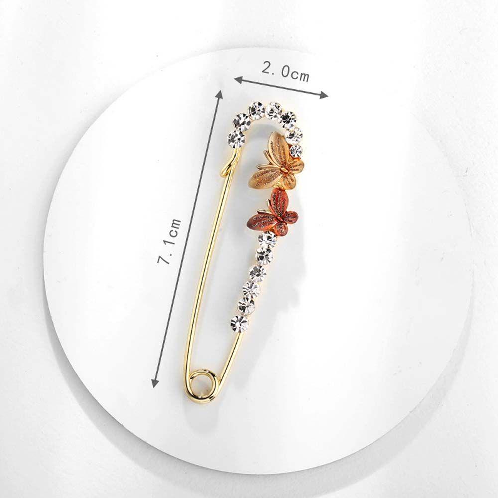 Ghim Cài Khăn Choàng / Nơ Bằng Hợp Kim Tráng Men Thanh Lịch Thời Trang|Trang Sức Vòng Cổ